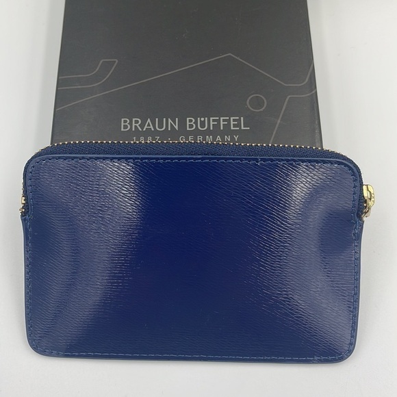 NEW Braun Buffel coin & credit card keychain wallet - Picture 3 of 8